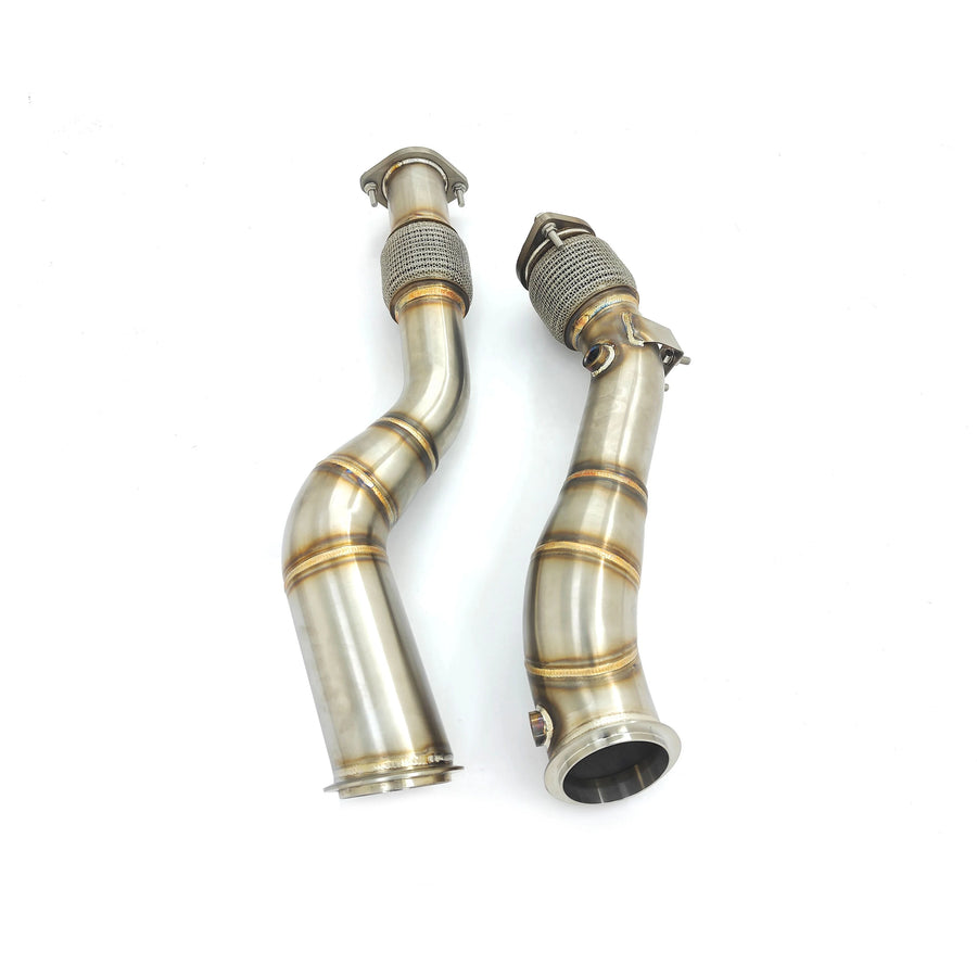 IBOAUTO S58 catless downpipes for X3 M F97 and X4 M F98